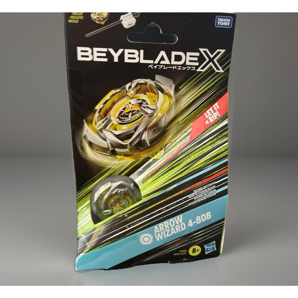 Beyblade X Arrow Wizard 4-80B Starter Pack Yellow Version